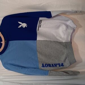 Official Playboy Transform Culture Colorblock Crewneck Sweatshirt S